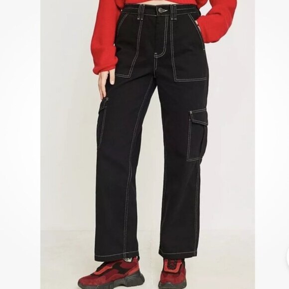 Urban Outfitters Denim - BDG Urban Outfitters Women's Relaxed Skate Jeans Size 26 Black Cargo